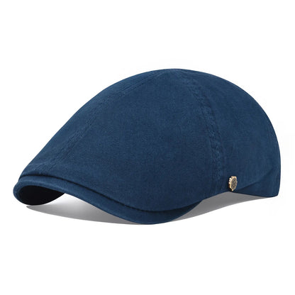 Man's Beret Cotton Gatsby Hat Ivy Cap Irish Hunting Newsboy Cap Flat Cap Cabbie Hats Driving Golf Caps | TINMICO - TINMICO