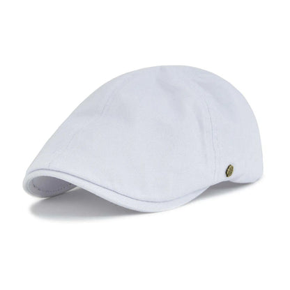 Man's Beret Cotton Gatsby Hat Ivy Cap Irish Hunting Newsboy Cap Flat Cap Cabbie Hats Driving Golf Caps | TINMICO - TINMICO