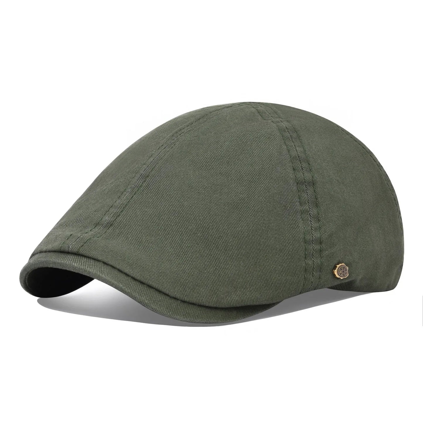 Man's Beret Cotton Gatsby Hat Ivy Cap Irish Hunting Newsboy Cap Flat Cap Cabbie Hats Driving Golf Caps | TINMICO - TINMICO