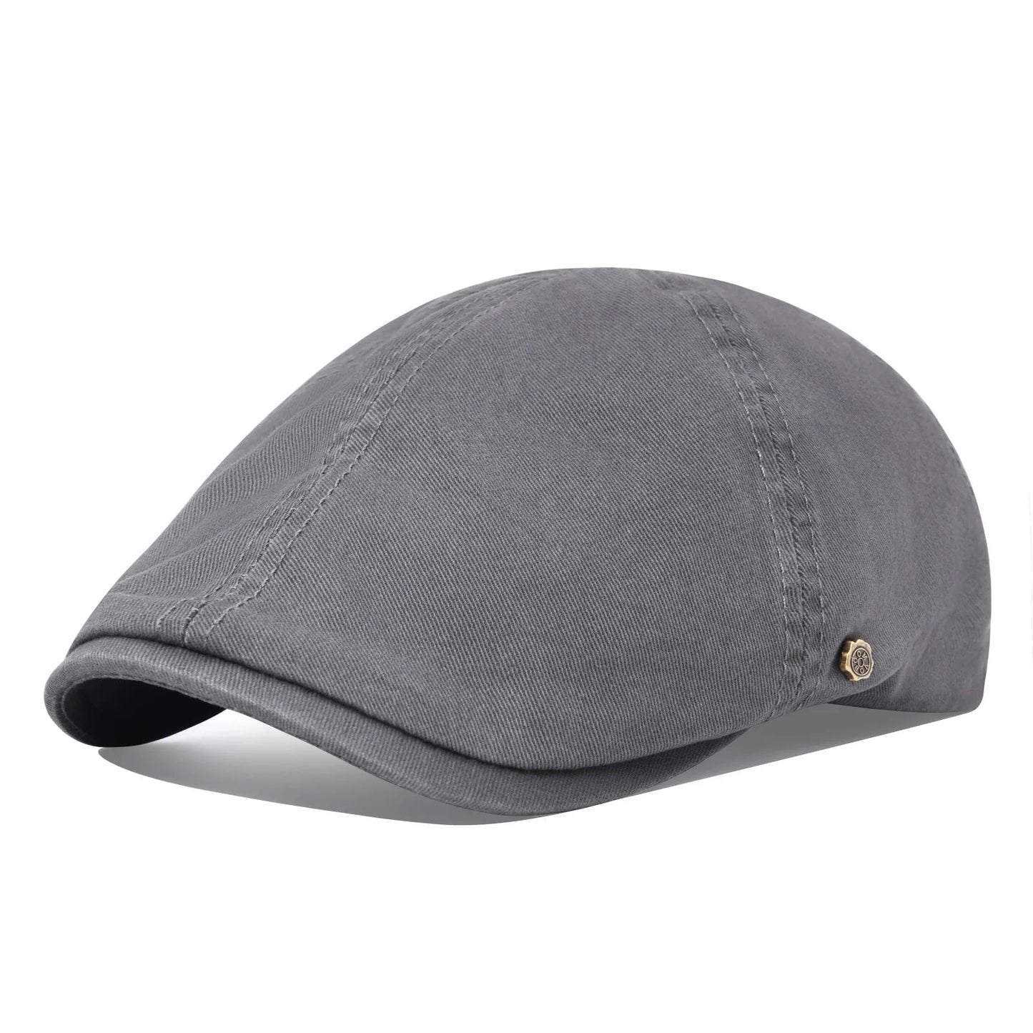 Man's Beret Cotton Gatsby Hat Ivy Cap Irish Hunting Newsboy Cap Flat Cap Cabbie Hats Driving Golf Caps | TINMICO - TINMICO