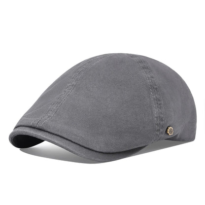 Man's Beret Cotton Gatsby Hat Ivy Cap Irish Hunting Newsboy Cap Flat Cap Cabbie Hats Driving Golf Caps | TINMICO - TINMICO