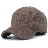 New Autumn winter Men baseball Cap winter warm hat with ear thick winter Thicken TINMICO - TINMICO