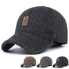 New Autumn winter Men baseball Cap winter warm hat with ear thick winter Thicken TINMICO - TINMICO