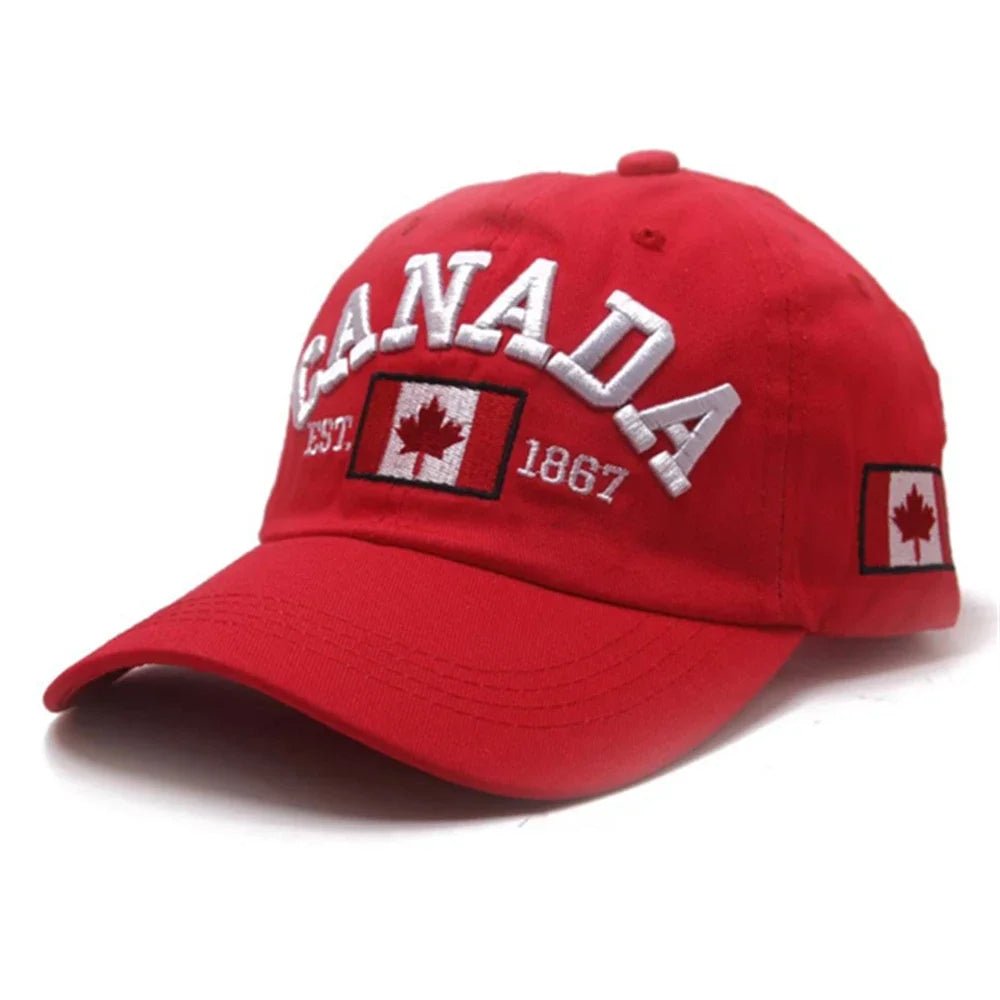 New Baseball Cap Unisex Canadian Spring Summer Wild Sun Visor Popular Adult Letter Hat | TINMICO - TINMICO
