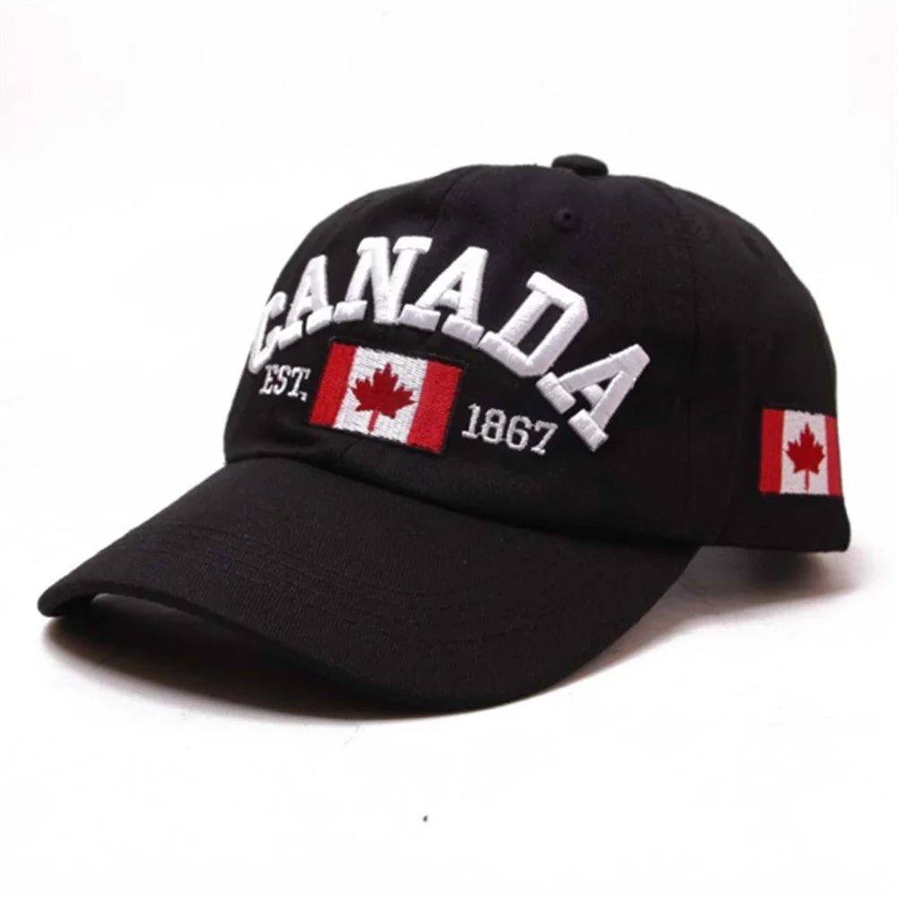 New Baseball Cap Unisex Canadian Spring Summer Wild Sun Visor Popular Adult Letter Hat | TINMICO - TINMICO