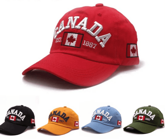 New Baseball Cap Unisex Canadian Spring Summer Wild Sun Visor Popular Adult Letter Hat | TINMICO - TINMICO