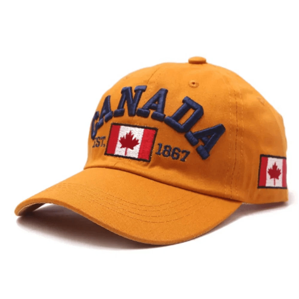 New Baseball Cap Unisex Canadian Spring Summer Wild Sun Visor Popular Adult Letter Hat | TINMICO - TINMICO