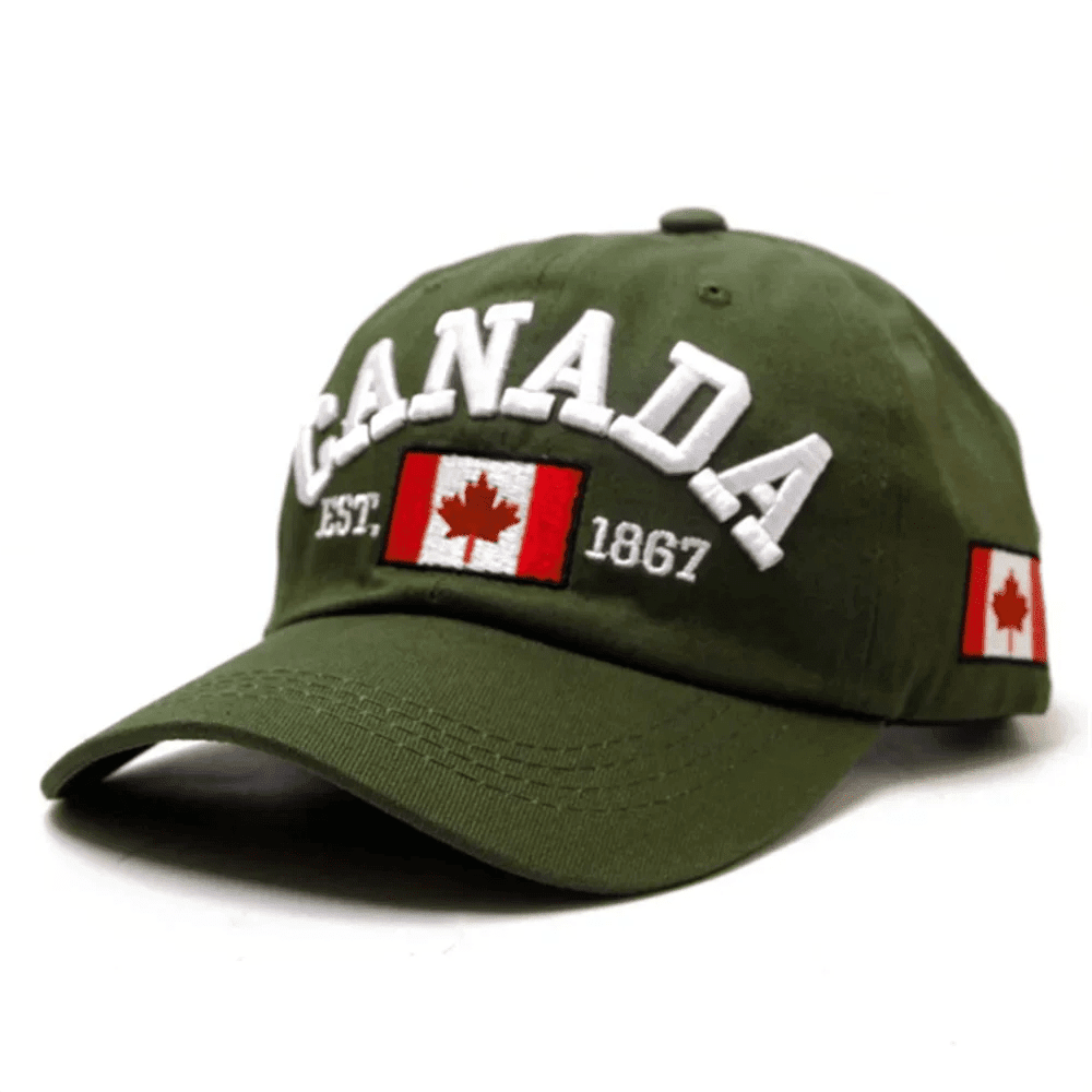 New Baseball Cap Unisex Canadian Spring Summer Wild Sun Visor Popular Adult Letter Hat | TINMICO - TINMICO