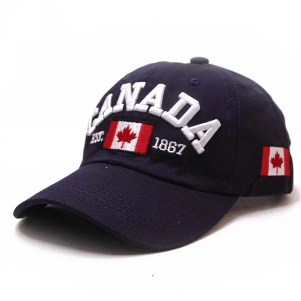 New Baseball Cap Unisex Canadian Spring Summer Wild Sun Visor Popular Adult Letter Hat | TINMICO - TINMICO