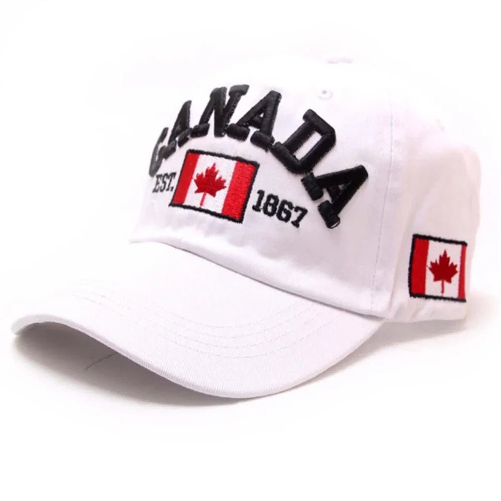 New Baseball Cap Unisex Canadian Spring Summer Wild Sun Visor Popular Adult Letter Hat | TINMICO - TINMICO