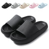 New Flip Flops Cloud Slippers Non - Slip Mens Womens Slippers Cloud Sliders Soft Flip Flops with Thick Sole for Shower Bathroom - TINMICO
