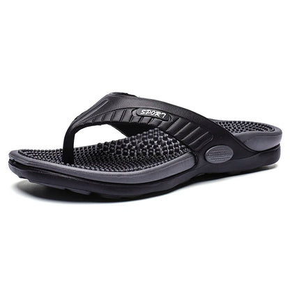 New Flip Flops for Men Summer Breathable Beach Shoes Sandals Men Luxury Flip Flops Breathable Plus Big Size Men Slippers TINMICO - TINMICO