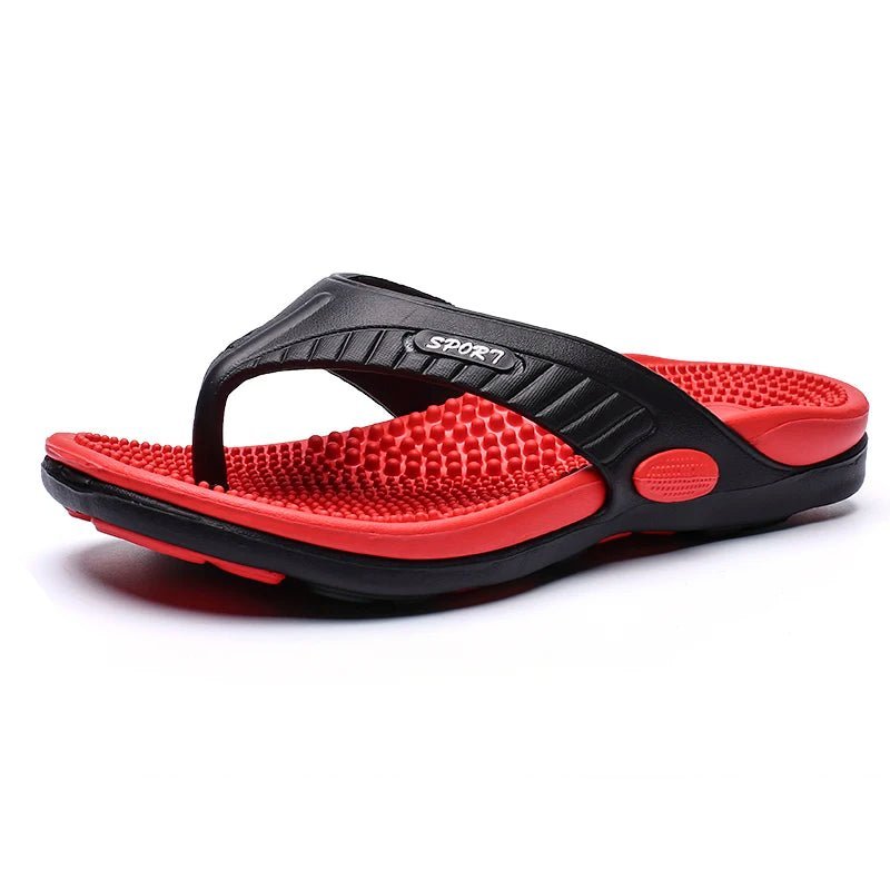 New Flip Flops for Men Summer Breathable Beach Shoes Sandals Men Luxury Flip Flops Breathable Plus Big Size Men Slippers TINMICO - TINMICO
