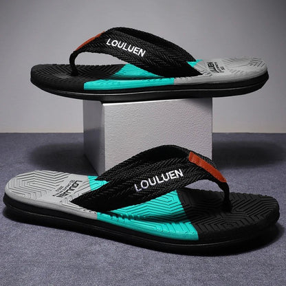 New Flip Flops Summer Beach Flip Flops Men Fashion Breathable Casual Beach Men Slippers Summer Outdoor | TINMICO - TINMICO