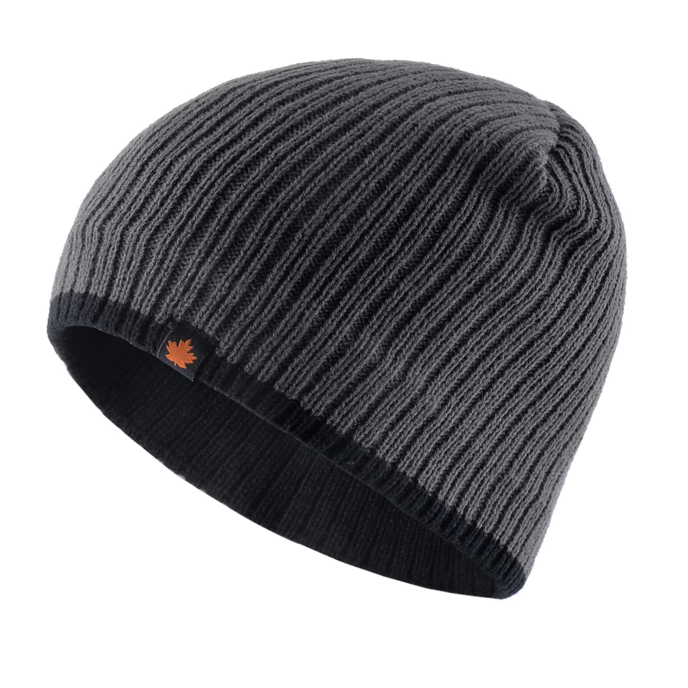 New Hats Men Winter Knitting Thick Beanie Hat Double Layer Solid Color Velvet Warm Bonnet Cap, Men's Skullies Beanies Knitted Wool | TINMICO - TINMICO
