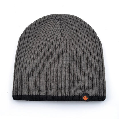 New Hats Men Winter Knitting Thick Beanie Hat Double Layer Solid Color Velvet Warm Bonnet Cap, Men's Skullies Beanies Knitted Wool | TINMICO - TINMICO