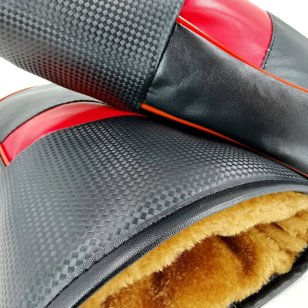 New Motorcycle Handlebar Cover Winter Battery Bike Windshield Gloves Windproof Warm Handle Thickened Reflective Strip TINMICO - TINMICO