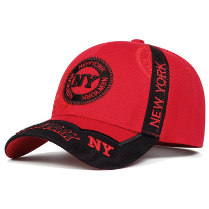 New Unisex Letter Embroidery Baseball Caps Spring and Autumn Outdoor Adjustable Casual Hats Sunscreen Hat | TINMICO - TINMICO