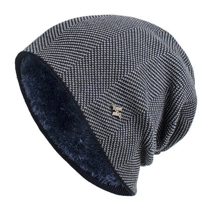 New Unisex Warm Winter Hat Fashion Men & Women Simple Style Thick Knitted Hat Outdoor Sports Ski Beanie Hats | TINMICO - TINMICO