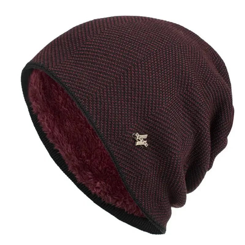 New Unisex Warm Winter Hat Fashion Men & Women Simple Style Thick Knitted Hat Outdoor Sports Ski Beanie Hats | TINMICO - TINMICO