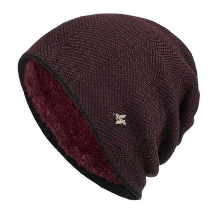 New Unisex Warm Winter Hat Fashion Men & Women Simple Style Thick Knitted Hat Outdoor Sports Ski Beanie Hats | TINMICO - TINMICO