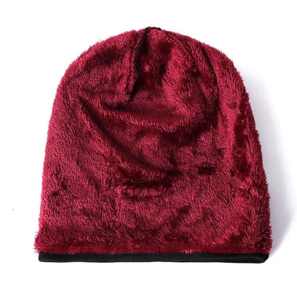 New Unisex Warm Winter Hat Fashion Men & Women Simple Style Thick Knitted Hat Outdoor Sports Ski Beanie Hats | TINMICO - TINMICO