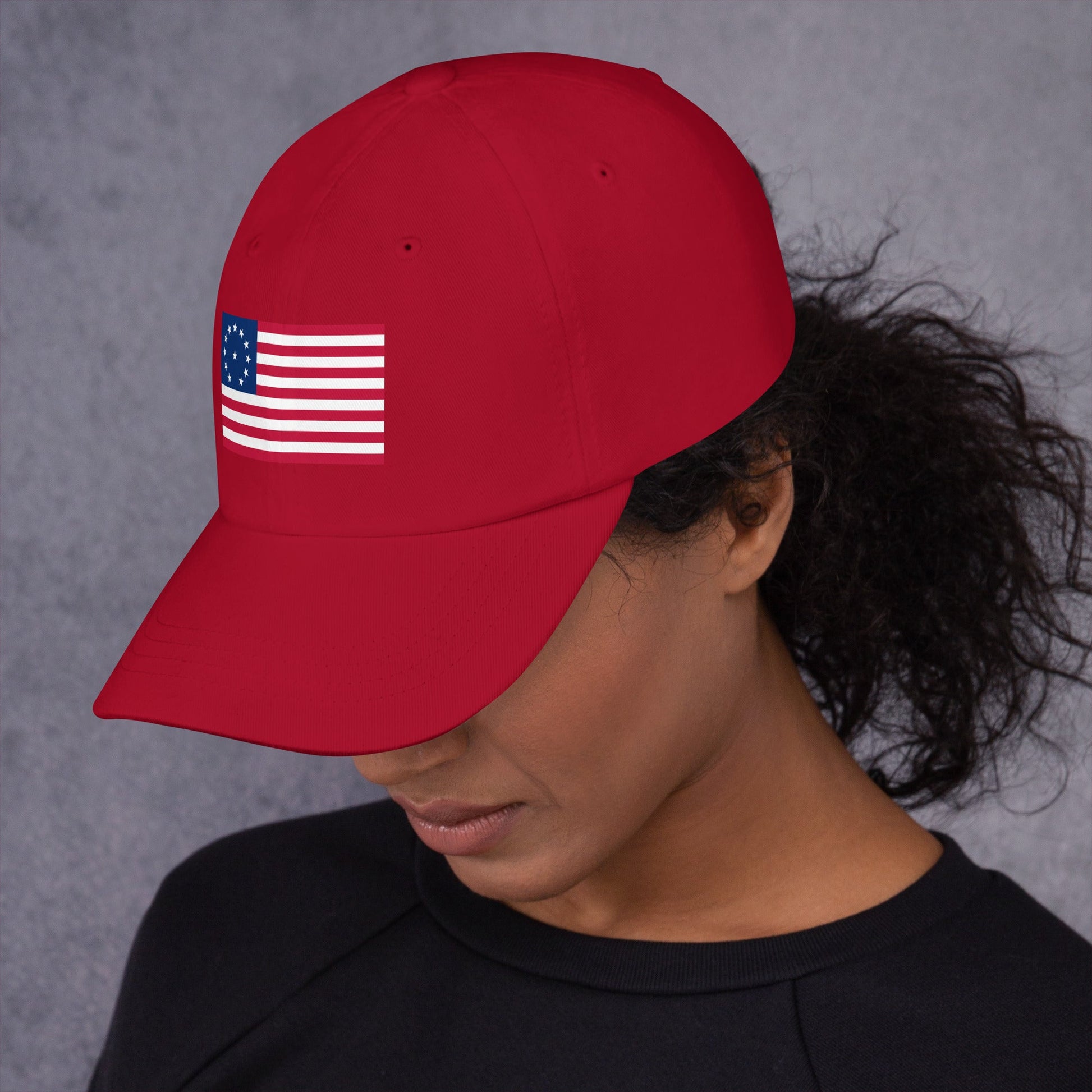 New USA Baseball Cap for Men Women Embroidery Baseball Hat Sports Outdoor Sun Hot Adjustable Travel Cap | Dad hat - TINMICO