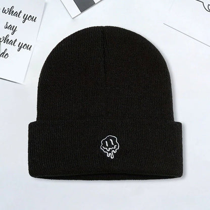 New Warm Women's Men's Winter Urine Cap Gothic Street Punk Knitted Urine Cap Fashion Warm Skulies Urine Cap | TINMICO - TINMICO