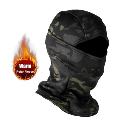 NEW Winter Fleece Warm Camouflage Balaclava Outdoor Cold-proof Ski Cycling Full Face Mask Motorcycle Mask Helmet | TINMICO - TINMICO