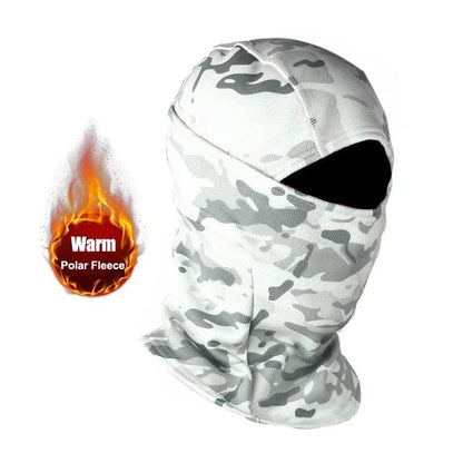 NEW Winter Fleece Warm Camouflage Balaclava Outdoor Cold-proof Ski Cycling Full Face Mask Motorcycle Mask Helmet | TINMICO - TINMICO