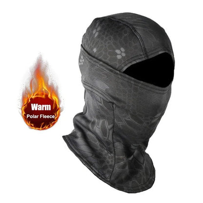 NEW Winter Fleece Warm Camouflage Balaclava Outdoor Cold-proof Ski Cycling Full Face Mask Motorcycle Mask Helmet | TINMICO - TINMICO
