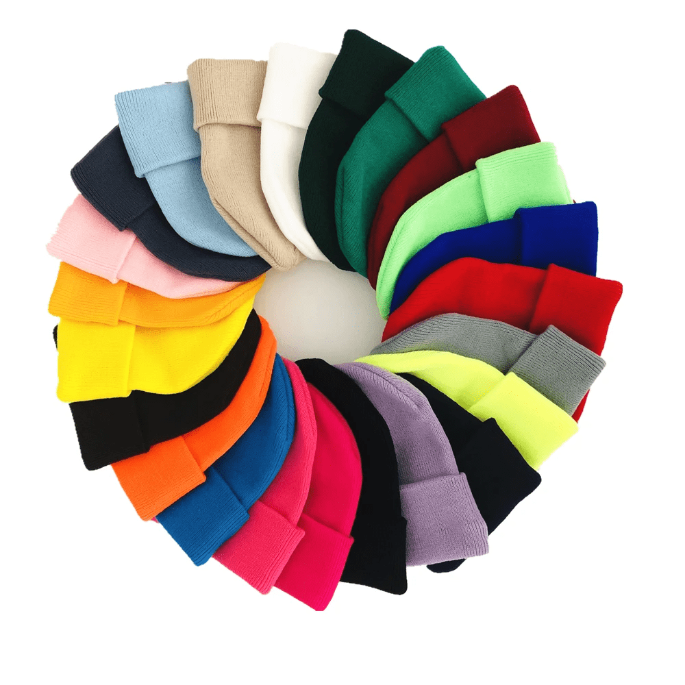New Winter Hat for Woman New Beanies Knitted Fluorescent Warmer Bonnet Ladies Casual Cap | TINMICO - TINMICO
