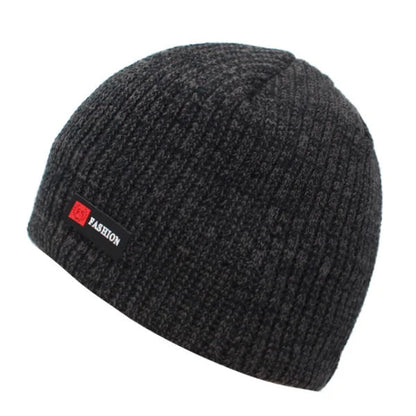 New Winter Hat Women Knitted Hats For Men Cap Winter Beanie Hat Gorro Thick Warm Brimless Fur Bonnet Men's Cap Skullies Beanies Men | TINMICo - TINMICO