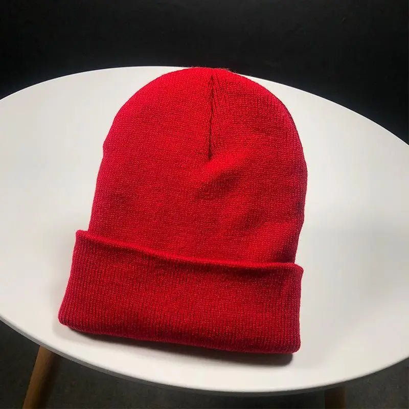 New Winter Hats Beanies Knitted Solid Cute Hat Girls Autumn Female Beanie Caps Warmer Bonnet | TINMICO - TINMICO