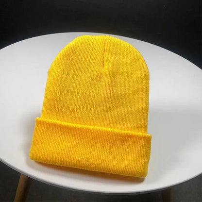 New Winter Hats Beanies Knitted Solid Cute Hat Girls Autumn Female Beanie Caps Warmer Bonnet | TINMICO - TINMICO