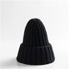 New Winter Women Knitted Hat Warm Soft Trendy Kpop Style Wool Beanie Elegant All - match Cap | TINMICO - TINMICO