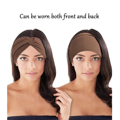 New Women Headbands African Wide Hair Wrap Turban Twist Headband for Women Large Sport Workout Stretch | TINMICO - TINMICO