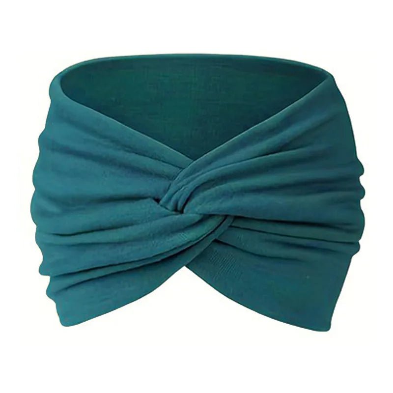 New Women Headbands African Wide Hair Wrap Turban Twist Headband for Women Large Sport Workout Stretch | TINMICO - TINMICO