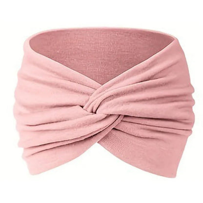 New Women Headbands African Wide Hair Wrap Turban Twist Headband for Women Large Sport Workout Stretch | TINMICO - TINMICO
