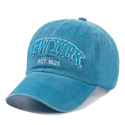 New York Washed Cotton Cap Gorras Snapback Caps Baseball Caps Sun protection Casquette Dad Hat Outdoors Cap For Men Women | TINMICO - TINMICO