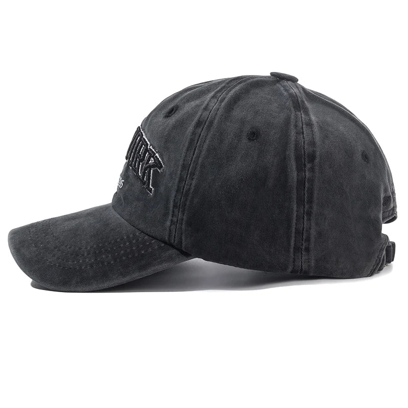 New York Washed Cotton Cap Gorras Snapback Caps Baseball Caps Sun protection Casquette Dad Hat Outdoors Cap For Men Women | TINMICO - TINMICO
