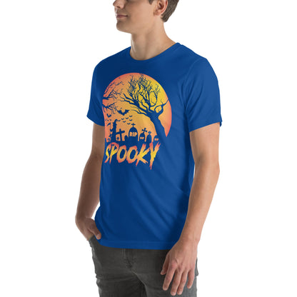 Spooky Unisex T-Shirt for Halloween Celebrations, Casual Wear, Party Shirt - TINMICO