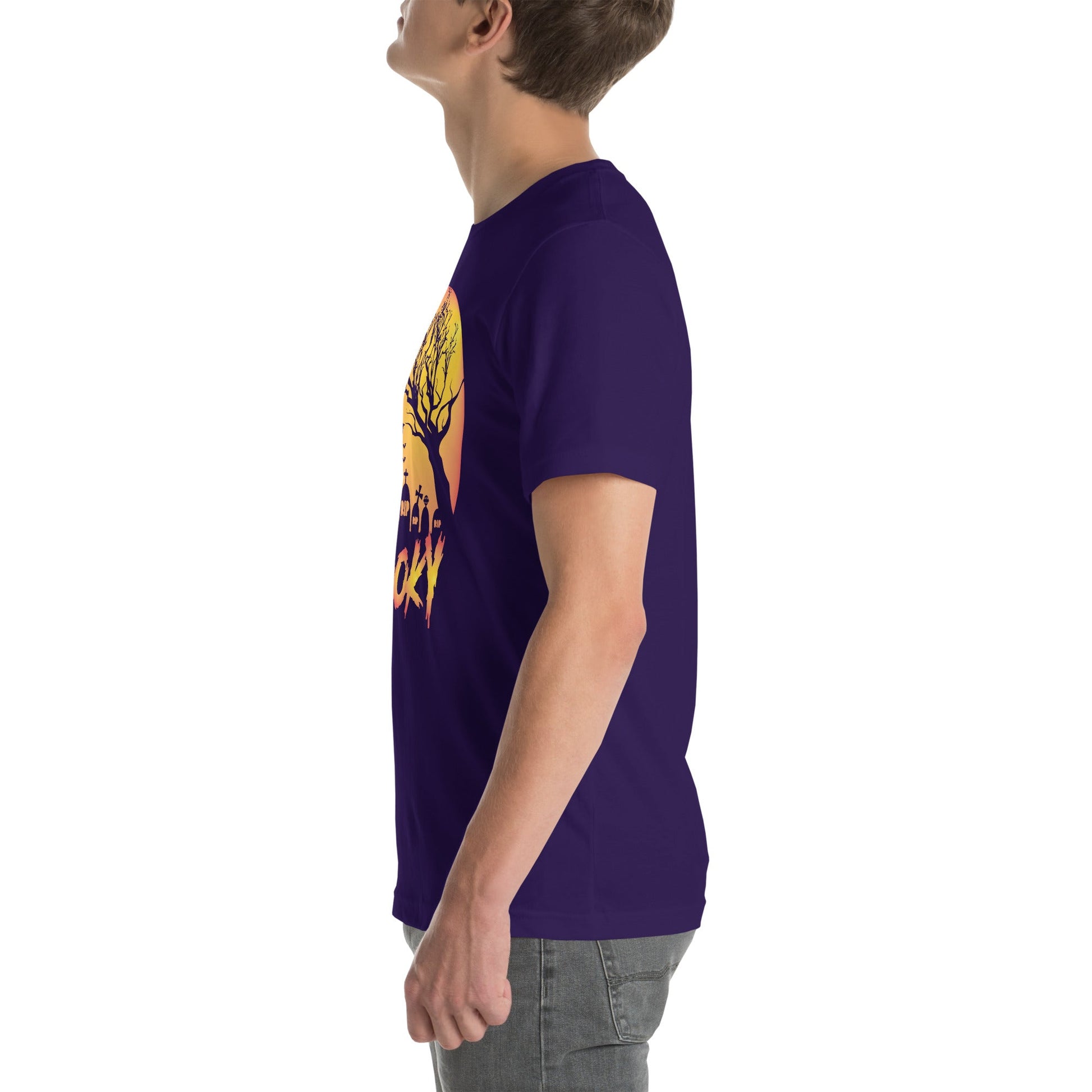 Spooky Unisex T-Shirt for Halloween Celebrations, Casual Wear, Party Shirt - TINMICO