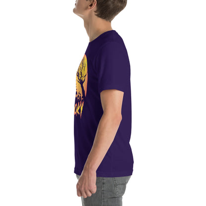 Spooky Unisex T-Shirt for Halloween Celebrations, Casual Wear, Party Shirt - TINMICO