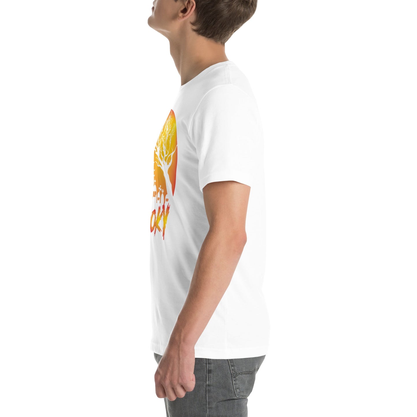 Spooky Unisex T-Shirt for Halloween Celebrations, Casual Wear, Party Shirt - TINMICO