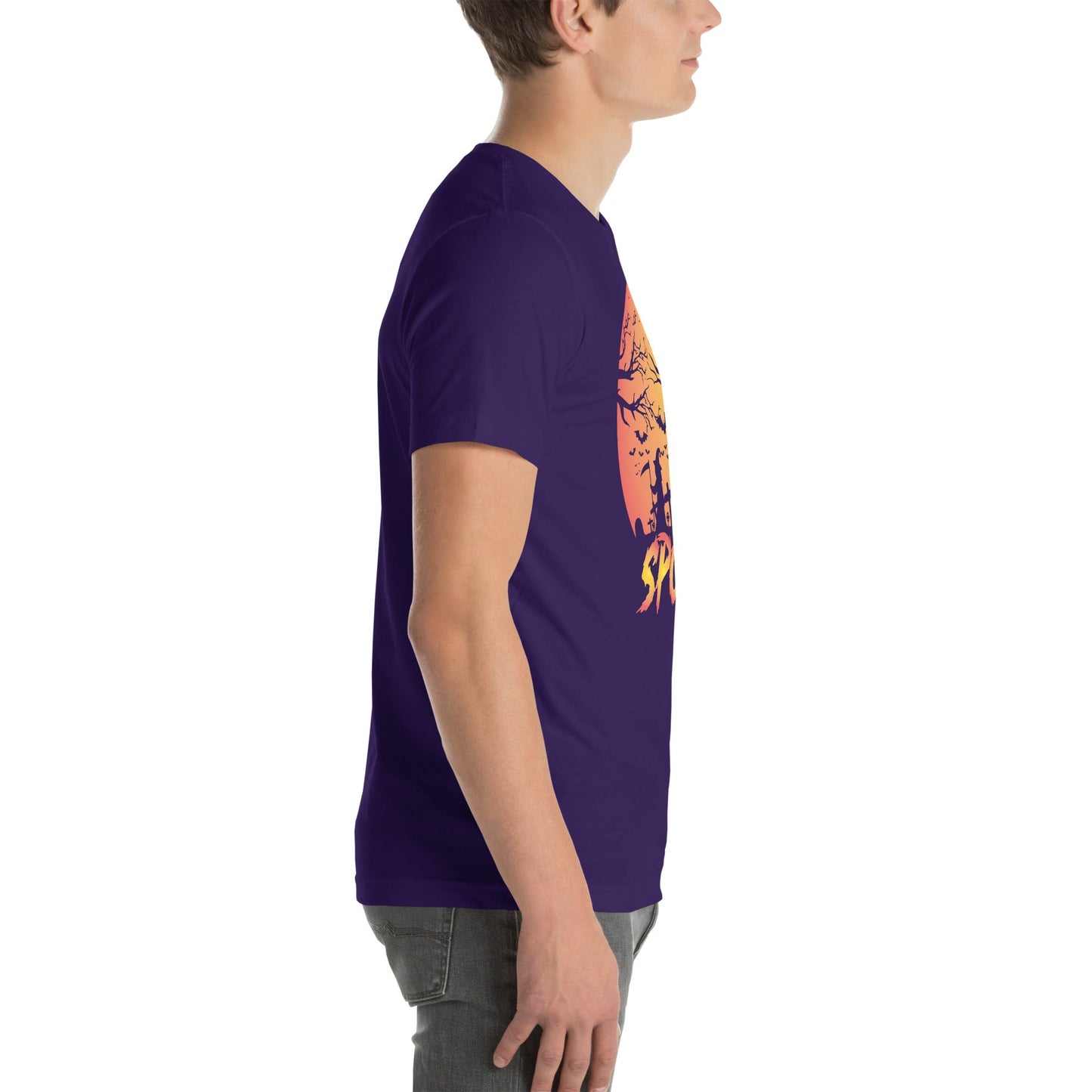 Spooky Unisex T-Shirt for Halloween Celebrations, Casual Wear, Party Shirt - TINMICO