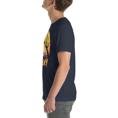 Spooky Unisex T-Shirt for Halloween Celebrations, Casual Wear, Party Shirt - TINMICO