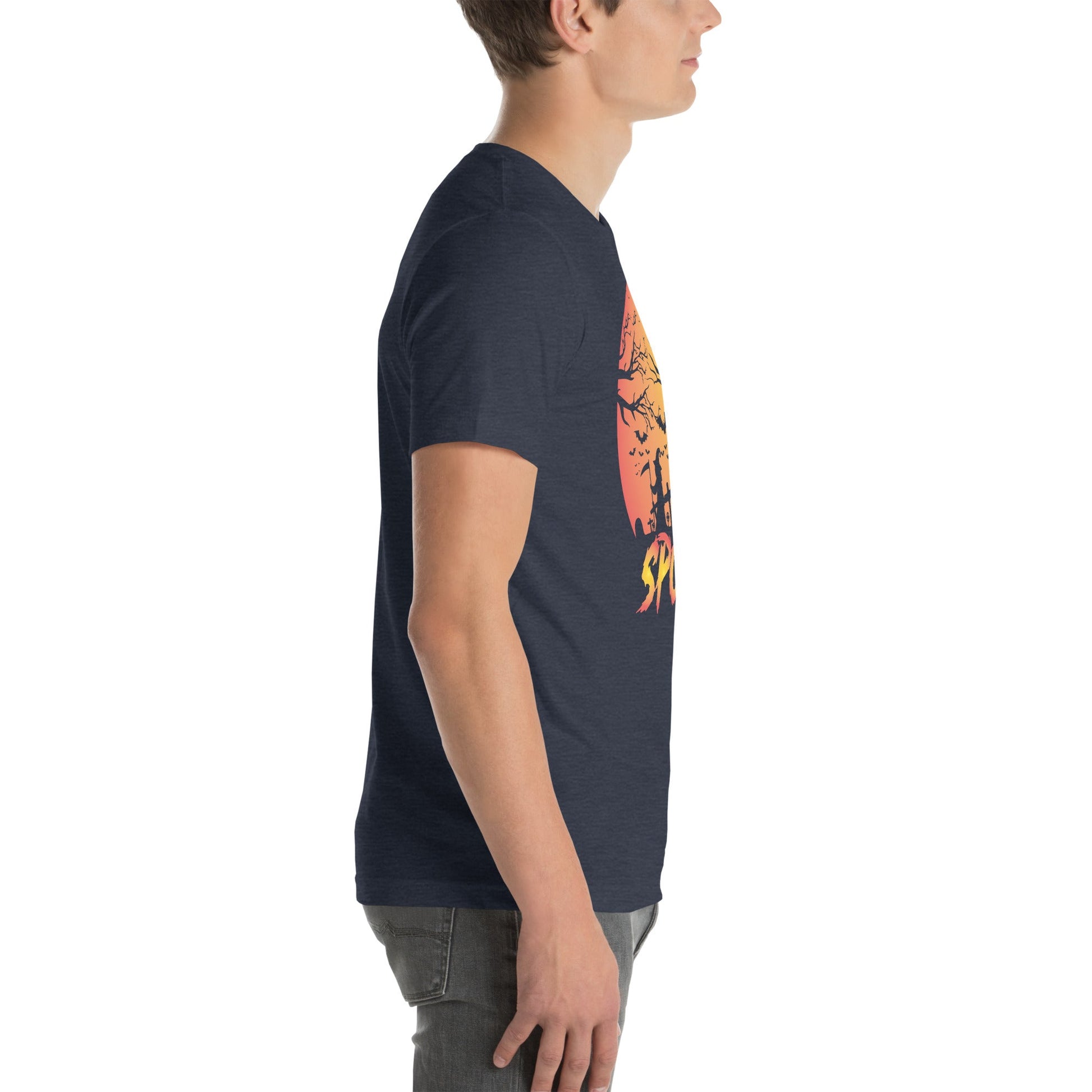 Spooky Unisex T-Shirt for Halloween Celebrations, Casual Wear, Party Shirt - TINMICO