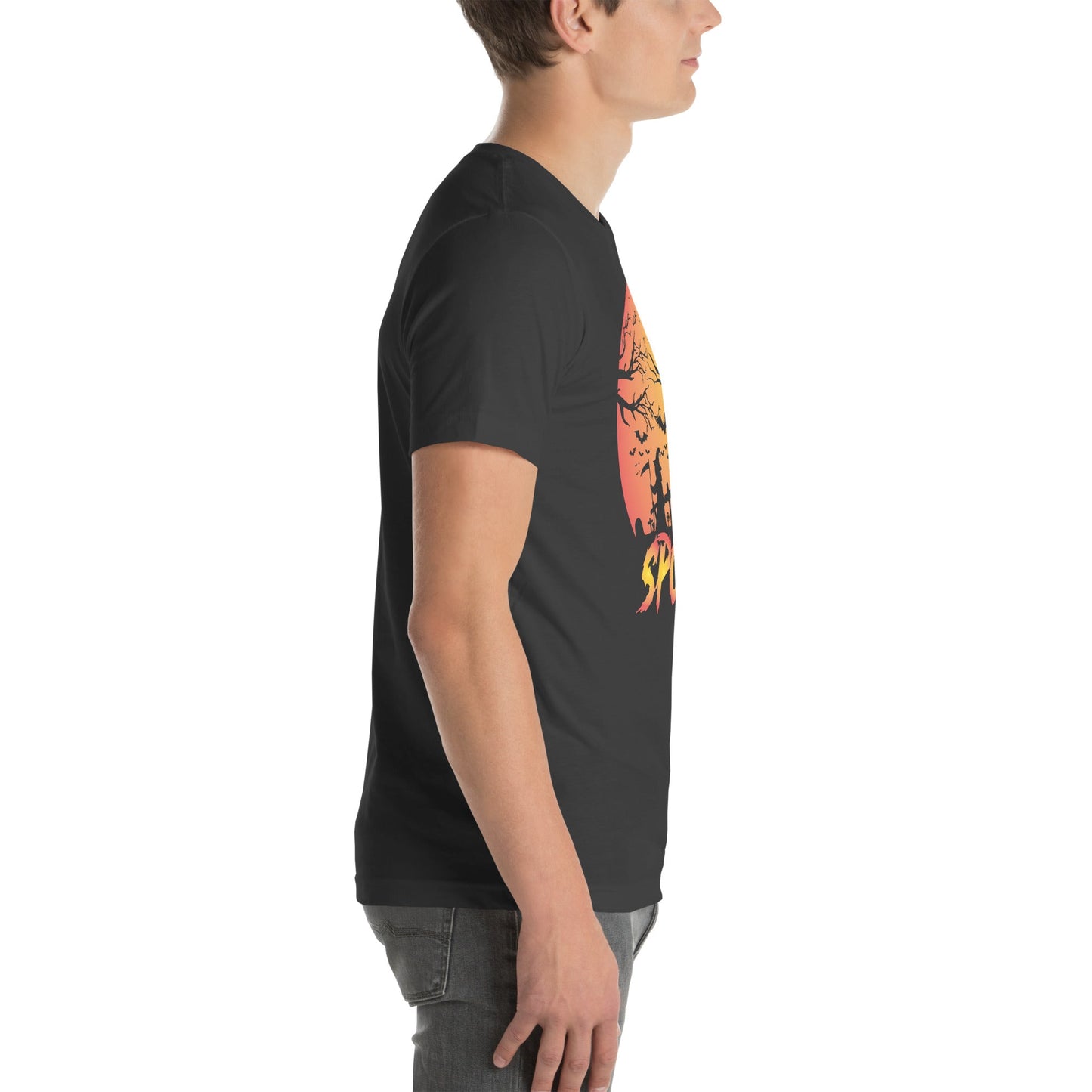 Spooky Unisex T-Shirt for Halloween Celebrations, Casual Wear, Party Shirt - TINMICO