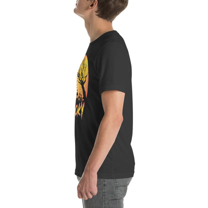 Spooky Unisex T-Shirt for Halloween Celebrations, Casual Wear, Party Shirt - TINMICO